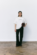 Класичні штани з високою посадкою