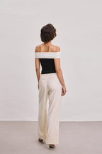 Молочні штани з середньою посадкою