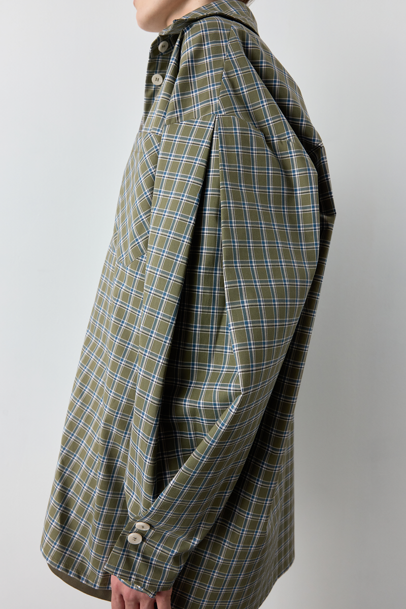 Картата сорочка вільного крою