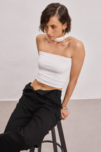 Топ-бандо з шарфом