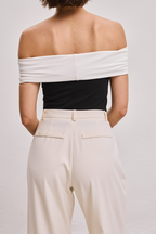 Молочні штани з середньою посадкою