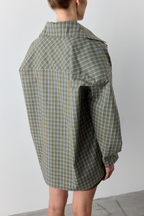 Картата сорочка вільного крою