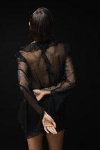 Прозора блуза