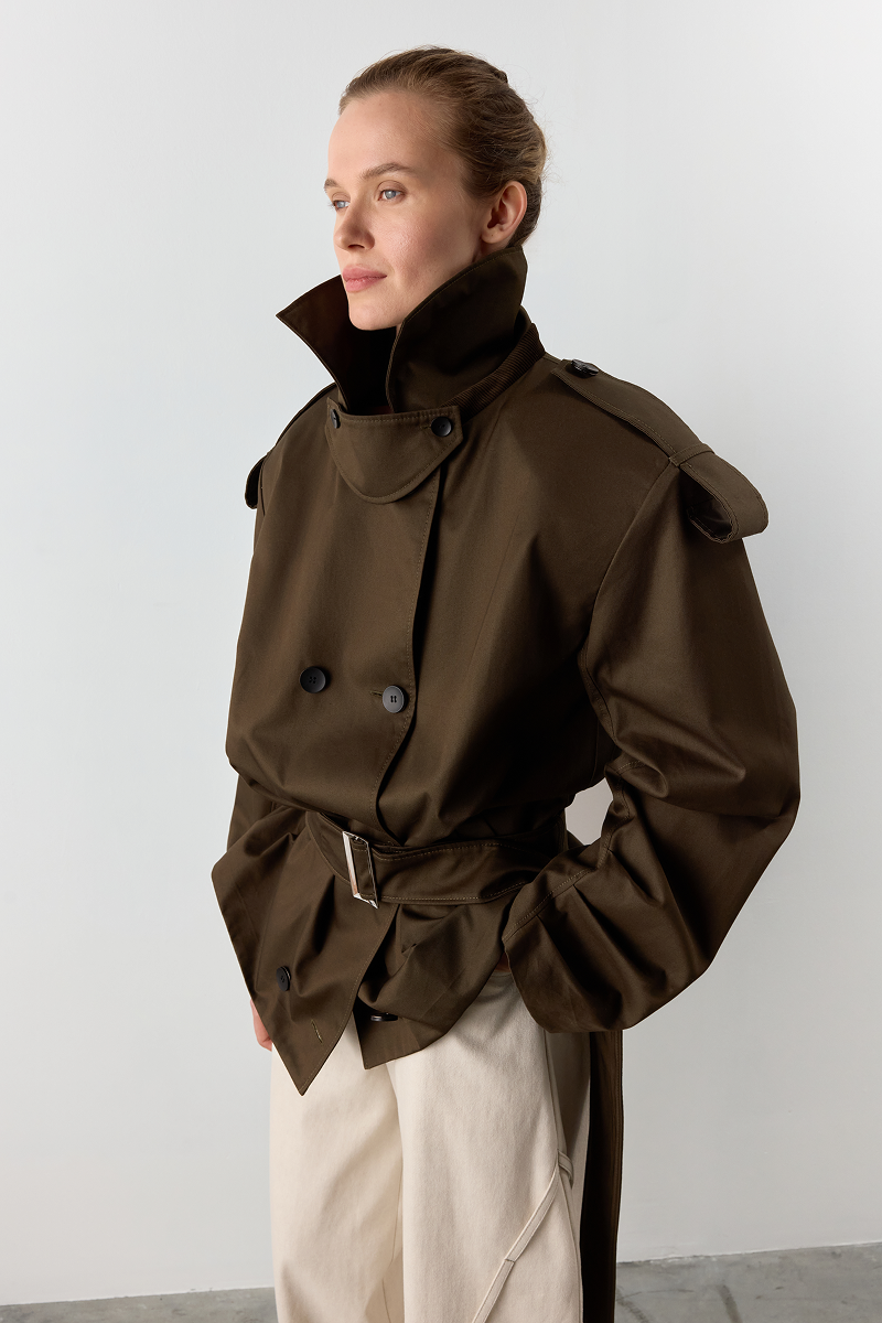 Тренч 'Grounded'