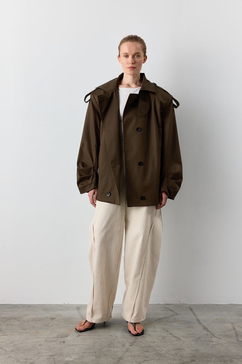 Тренч 'Grounded'