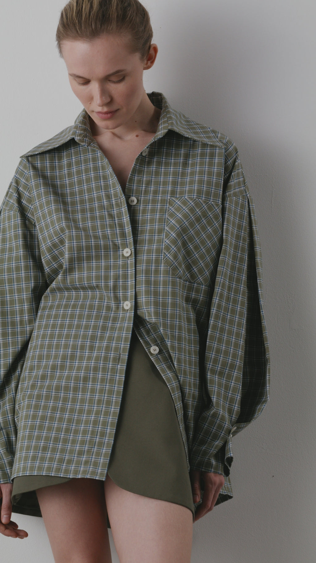 Картата сорочка вільного крою